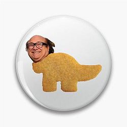 Danny DeVito Dino Nugget Pin