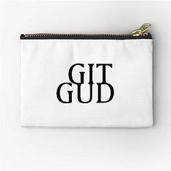 Get Good Dark Souls Bloodborne Inspired Zipper Pouch