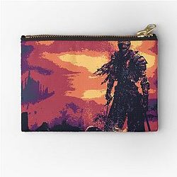 Pixel Landscape Dark Souls III Soul Cinder Zipper Pouch