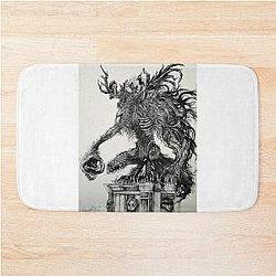 Beast Cleric Dark Soul Gothic Art Bath Mat