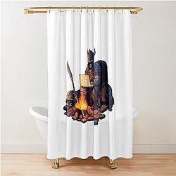 Dark Souls Gaming Shower Curtain