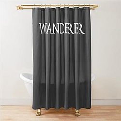 Wanderer Class - Dark Souls Shower Curtain