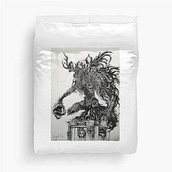Beast Cleric Dark Souls Gothic art Duvet Cover