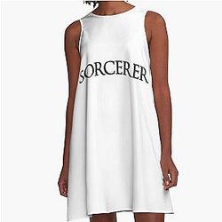 Sorcerer Class - Dark Souls A-Line Dress