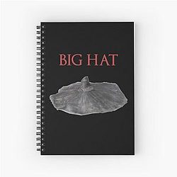 BIG HAT Logan Dark Souls Spiral Notebook