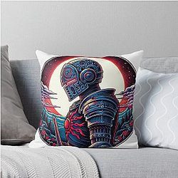 Dark Souls Sif The Great Grey Wolf Throw Pillow