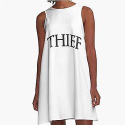 Thief Class - Dark A-Line Dress