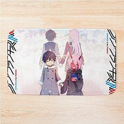 Darling in the Franxx - Hiro and Zero Two Bath Mat