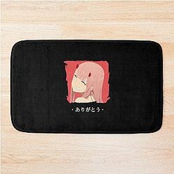Zero Two from Darling in the Franxx Bath Mat