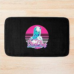 Darling In The Franxx Synthwave Bath Mat