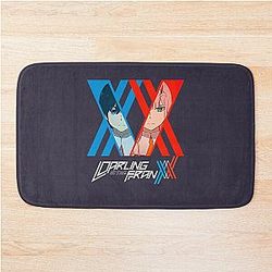 Saccuman Darling In The Franxx Zero Two X Hiro For Unisex Bath Mat