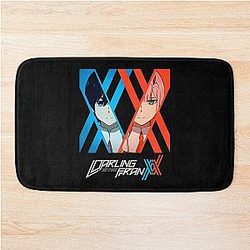 Graphic Darling in the Franxx Zero Hiro Bath Mat