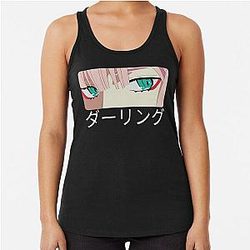 Darling in the Franxx Zero Two Racerback Tank Top