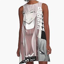 Darling in the Franxx Zero Two Movie A-Line Dress