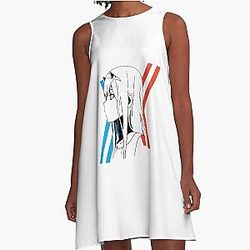 Darling in the FranXX Zero Two A-Line Dress