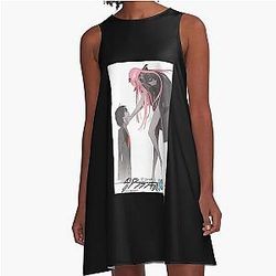 Darling in the Franxx A-Line Dress