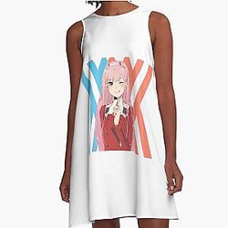 ZERO TWO DARLING IN THE FRANXX A Line Dress