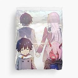 Zero Two Darling in the Franxx Duvet Cover