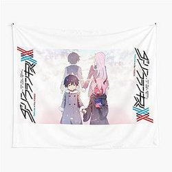 Darling in the Franxx - Hiro and Zero Two Tapestry