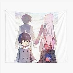Zero Two Darling in the Franxx Tapestry