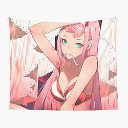 Darling in the Franxx Artistic Drawing Tapestry