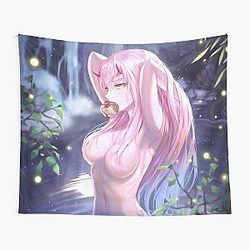 Zero Two Darling in the Franxx Tapestry