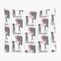 Darling in the Franxx Hiro and Zero 2 logo Impression Tapestry
