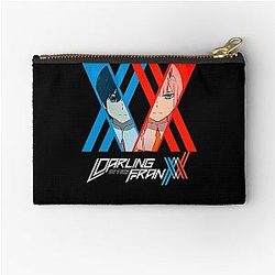 SACCHARUM Darling In The Franxx Zero Two X Hiro For Unisex Zipper Pouch
