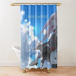 Zero Two - DARLING in the FRANXX Shower Curtain