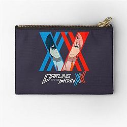 Saccum Darling In The Franxx Zero Two X Hiro Zipper Pouch Unisex