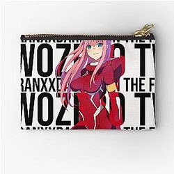 Black Darling in the Franxx Zipper Pouch