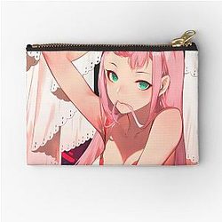 Zero Two Darling in the Franxx Artistic Zipper Pouch