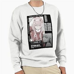 Darling in the FranXX Zero Two Movie Pullover Sweatshirt