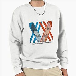 Hiro x Zero Two Darling in the FranXX Pullover Sweatshirt