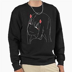 Zero Two Darling in the Franxx Pullover Hoodie