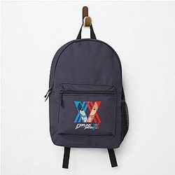 Saccum Darling in the Franxx Zero Two X Hiro Unisex Trending Backpack