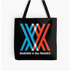 Darling In The Franxx All Over Print Tote Bag