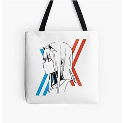 Darling in the Franxx Zero Two All Over Print Tote Bag