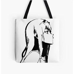 Darling in the Franxx Zero Two All Over Print Tote Bag
