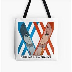 Hiro x Zero Two - Darling in the FranXX Tote Bag