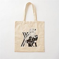 Anime Manga Darling In The Franxx Zero Two Cotton Tote Bag