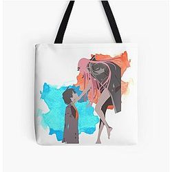 DARLING in the FRANXX (Hiro and Zero Two) Tote Bag