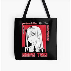 Darling in the Franxx - Zero Two All Over Print Tote Bag