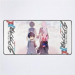 Darling In The FranXX - Hiro and Zero Two Desk Mat