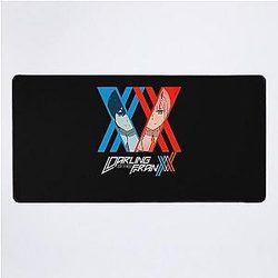 SACRUMAN Darling In The Franxx Zero Two X Hiro Unisex Desk Mat