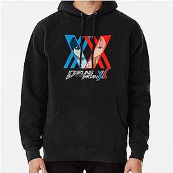 SACCOMAN Darling In The Franxx Zero Two X Hiro For You Unisex Pullover Hoodie