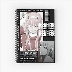 Darling in the Franxx Zero Two Movie Spiral Notebook