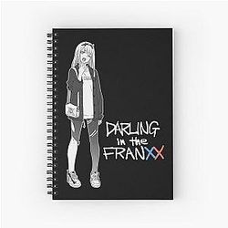 Darling in the FranXX Love Zero Two Spiral Notebook