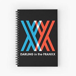 Darling in the FRXX Spiral Notebook