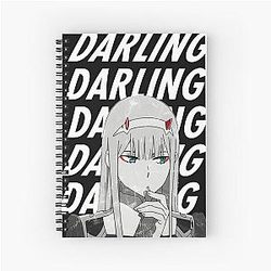 Darling in the Franxx Zero Two Spiral Notebook